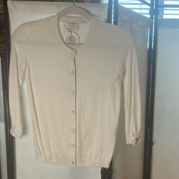 Sweet Cream Colored Cardigan - Picture 1 of 4